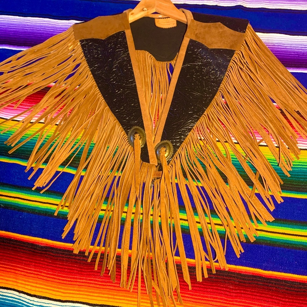 Vintage Fringe Vest Cowgirl